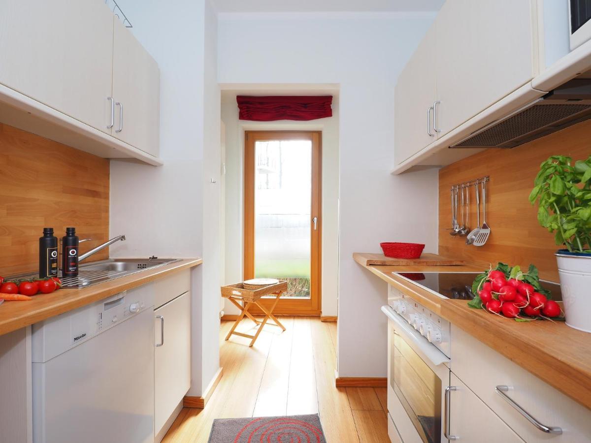 Kaiservillen Heringsdorf - Ferienwohnung Mit 1 Schlafzimmer Und Terrasse D201 Exteriér fotografie