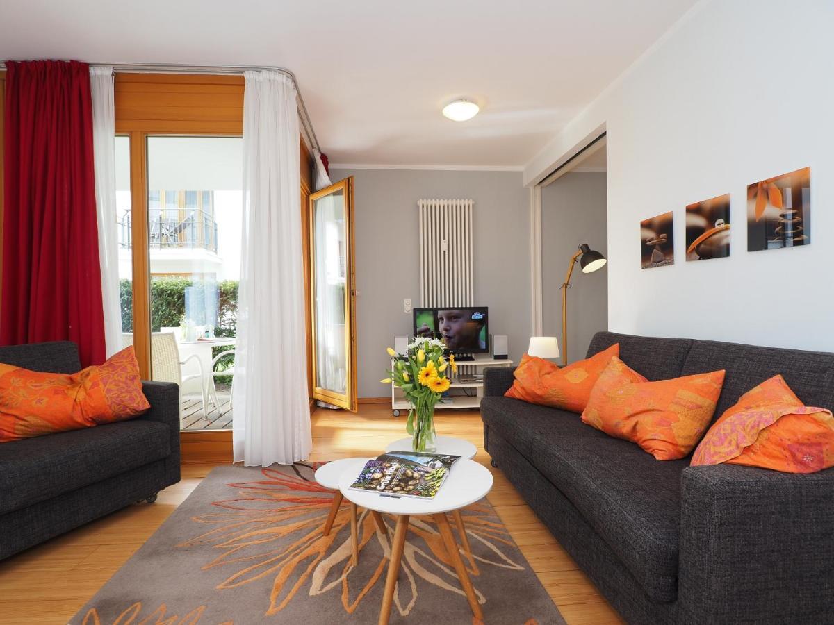 Kaiservillen Heringsdorf - Ferienwohnung Mit 1 Schlafzimmer Und Terrasse D201 Exteriér fotografie